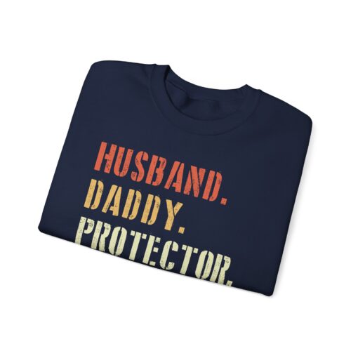 Husband Daddy Protector Sweatshirt - Image 3