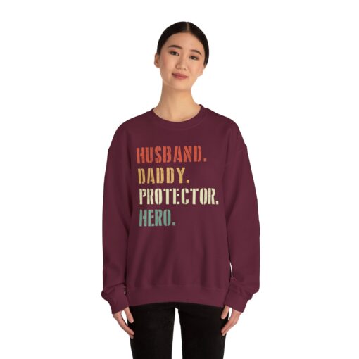 Husband Daddy Protector Sweatshirt - Image 26