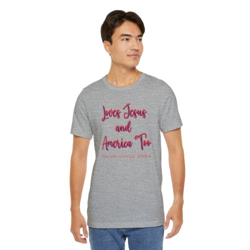 Loves Jesus & America Tee - Image 20