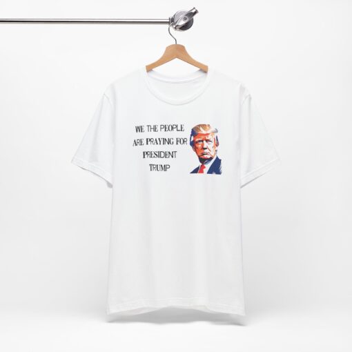 Praying for President Trump Tee - Image 36