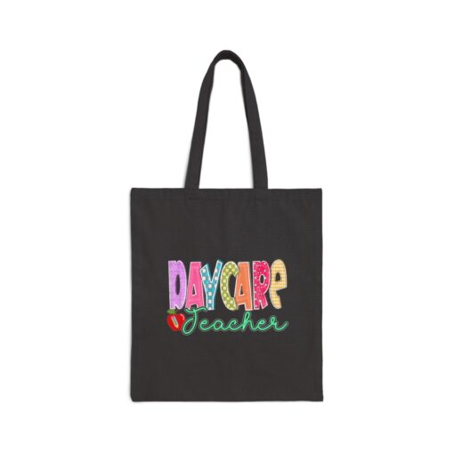 Daycare/Preschool Teacher Canvas Tote Bag - Image 9