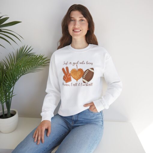 Peace Fall & Football Sweatshirt - Image 22