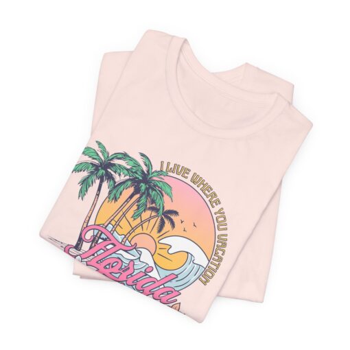 Florida Girls Palm Trees Graphic Tee - Image 34