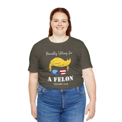 Still Voting for a Felon Trump Tee - Image 102