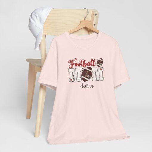 Custom football Mom t shirt - Image 8