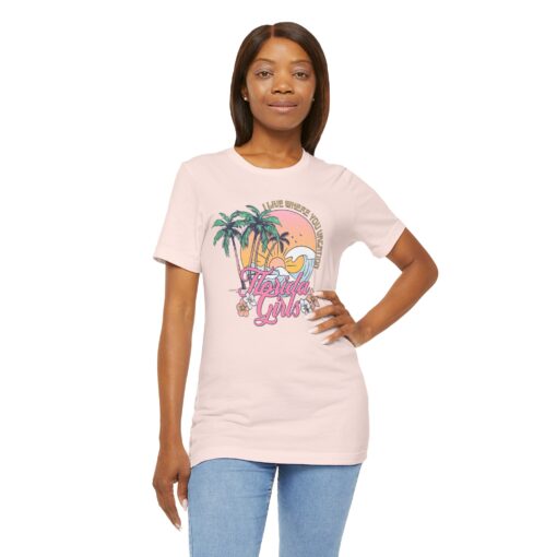 Florida Girls Palm Trees Graphic Tee - Image 51