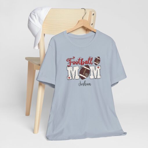 Custom football Mom t shirt - Image 327