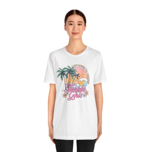 Florida Girls Palm Trees Graphic Tee - Image 11