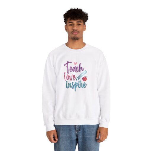 Teach, Love, Inspire Sweatshirt - Image 5