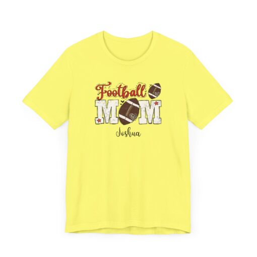 Custom football Mom t shirt - Image 235