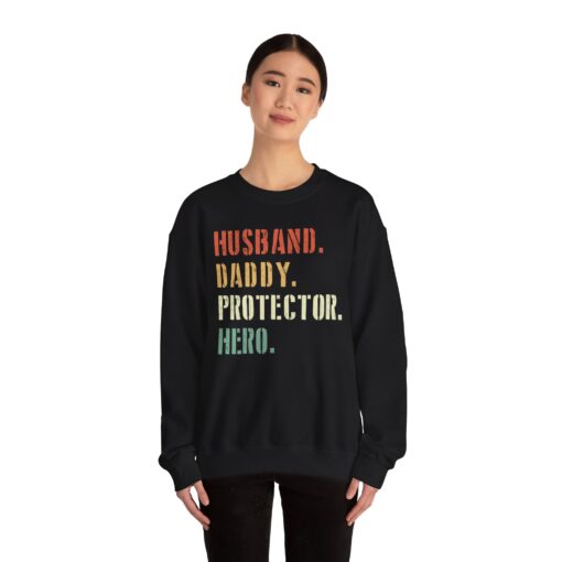 Husband Daddy Protector Sweatshirt - Image 15