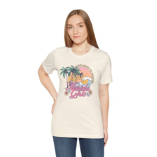 Florida Girls Palm Trees Graphic Tee - Image 100