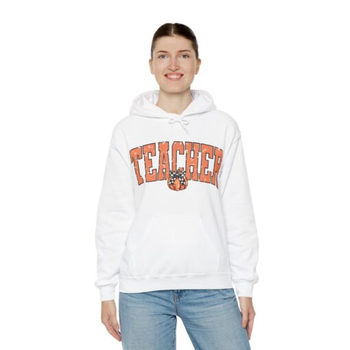 Varsity Teacher Hooded Sweatshirt - Image 21