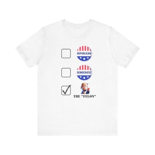 Trump "Felon" Sleeve Tee - Image 30