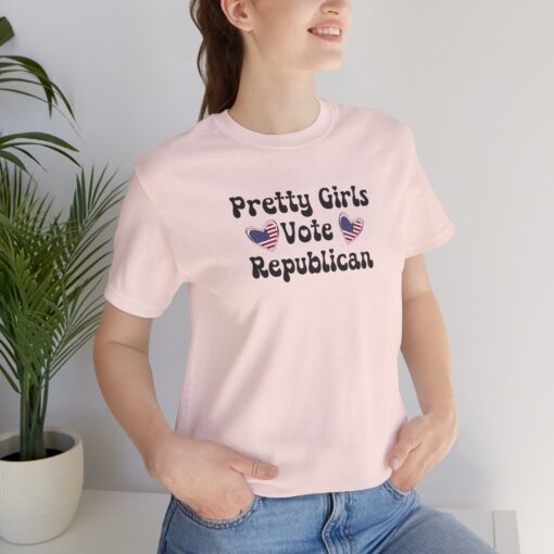 Pretty Girls Vote Republican Tee - Image 13