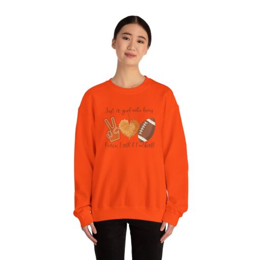 Peace Fall & Football Sweatshirt - Image 70