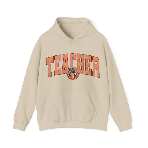 Varsity Teacher Hooded Sweatshirt - Image 40