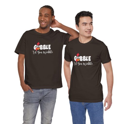 Gobble til You Wobble Thanksgiving Tee - Image 144