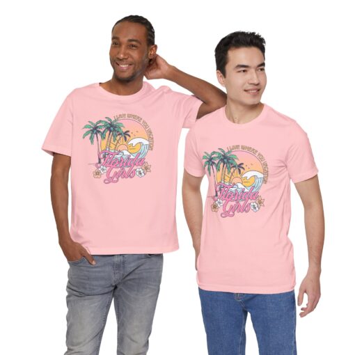 Florida Girls Palm Trees Graphic Tee - Image 260