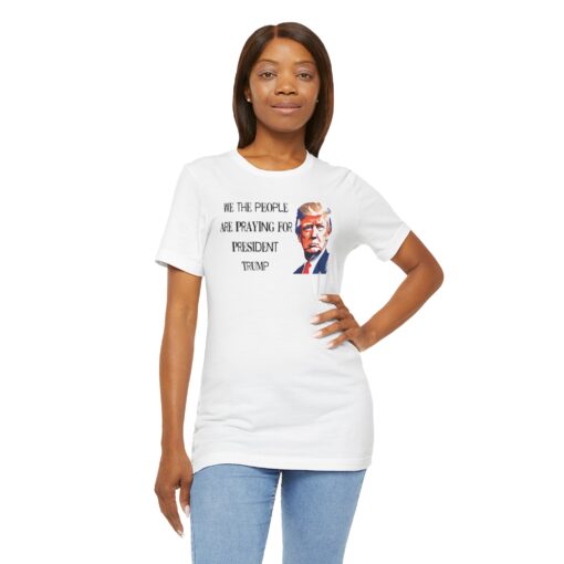 Praying for President Trump Tee - Image 51