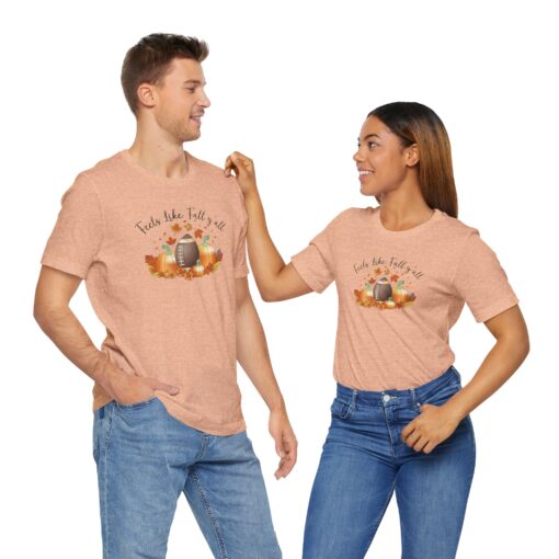 Feels Like Fall Y'all T-Shirt - Image 141