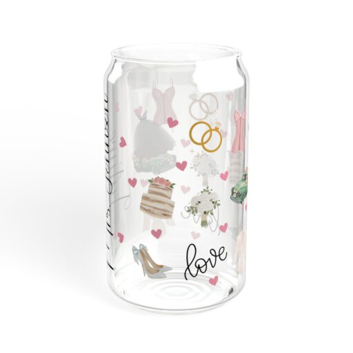 Personalized Bridal Sipper Glass - Image 8