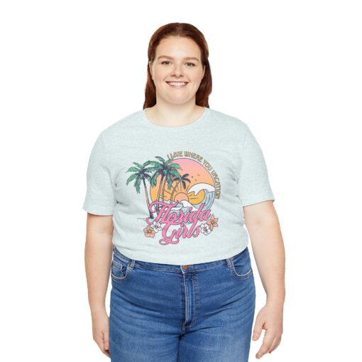 Florida Girls Palm Trees Graphic Tee - Image 189