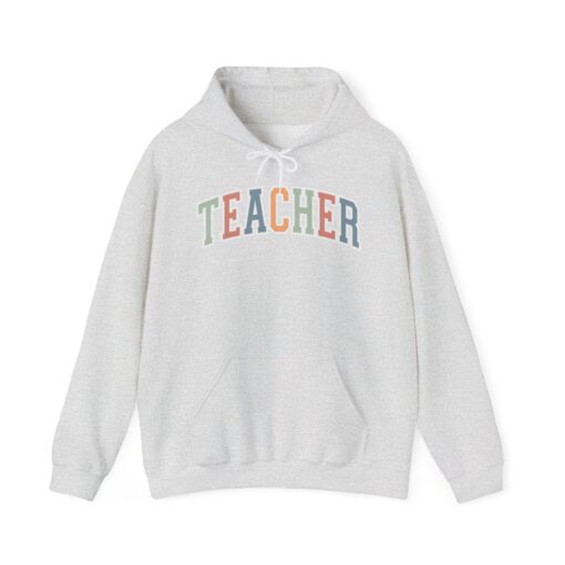 Varsity Teacher Hooded Sweatshirt - Image 27