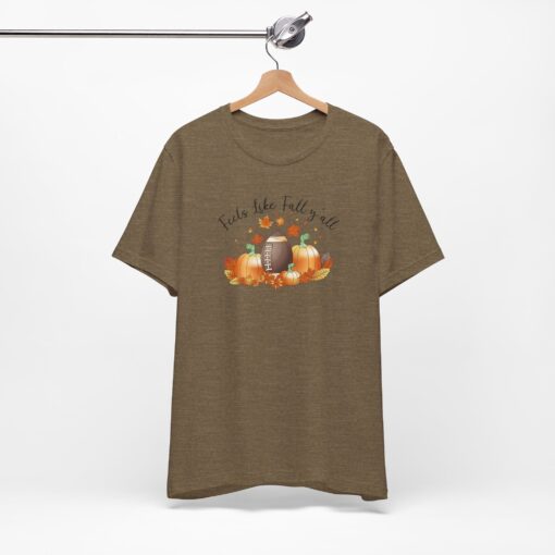 Feels Like Fall Y'all T-Shirt - Image 210