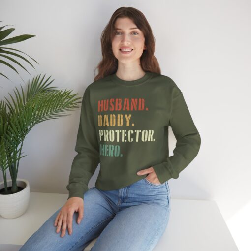 Husband Daddy Protector Sweatshirt - Image 44