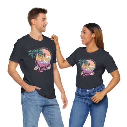 Florida Girls Palm Trees Graphic Tee - Image 228