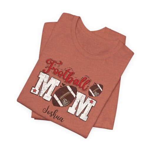 Custom football Mom t shirt - Image 92