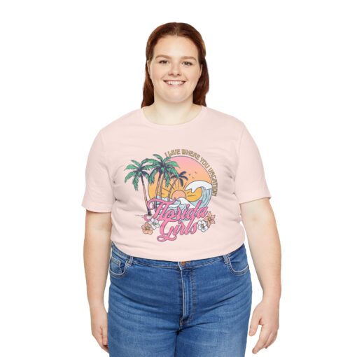 Florida Girls Palm Trees Graphic Tee - Image 44