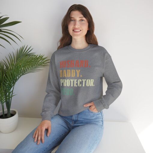 Husband Daddy Protector Sweatshirt - Image 66