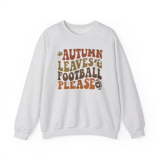 Fall Leaves & Football Sweatshirt - Image 12