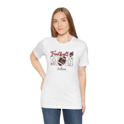 Custom football Mom t shirt - Image 42