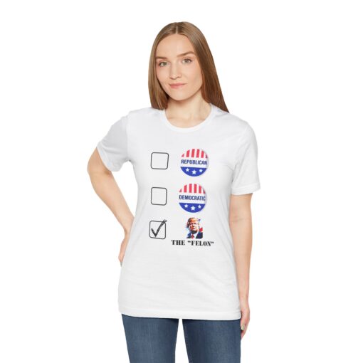 Trump "Felon" Sleeve Tee - Image 42