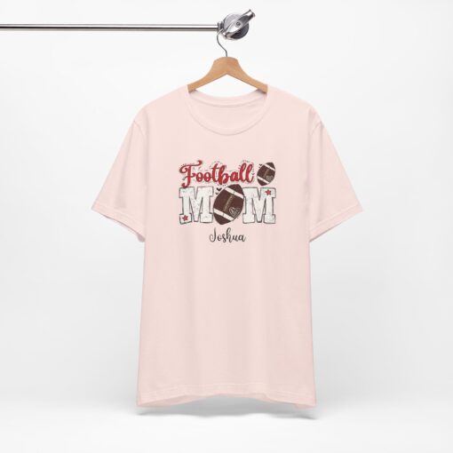 Custom football Mom t shirt - Image 7