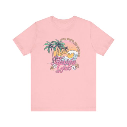 Florida Girls Palm Trees Graphic Tee - Image 233