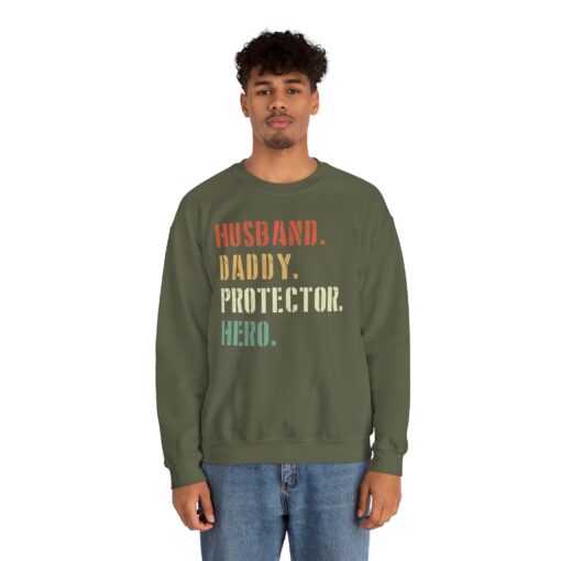 Husband Daddy Protector Sweatshirt - Image 38