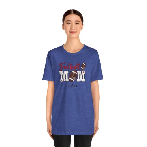 Custom football Mom t shirt - Image 359