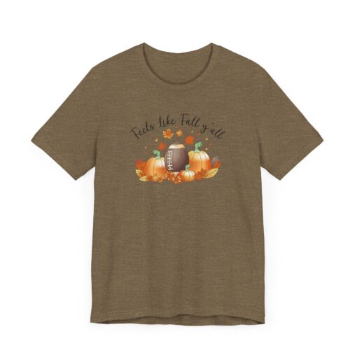 Feels Like Fall Y'all T-Shirt - Image 206