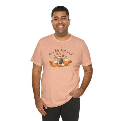 Feels Like Fall Y'all T-Shirt - Image 132