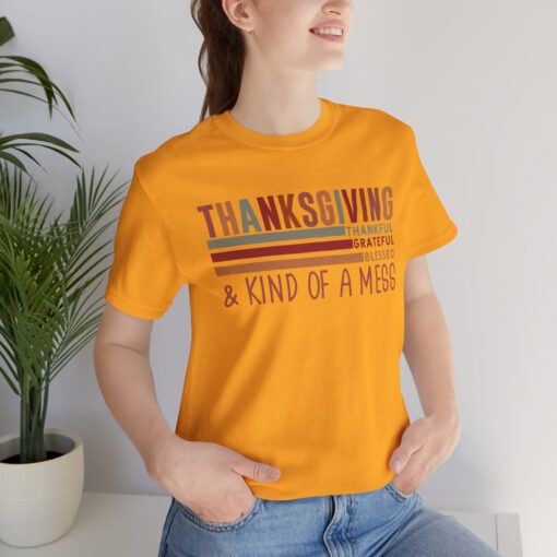 Thanksgiving & Kind of a Mess Tee - Image 227