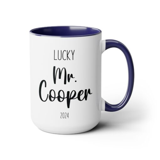 15 oz Lucky Mr Coffee Mug Customized - Image 7