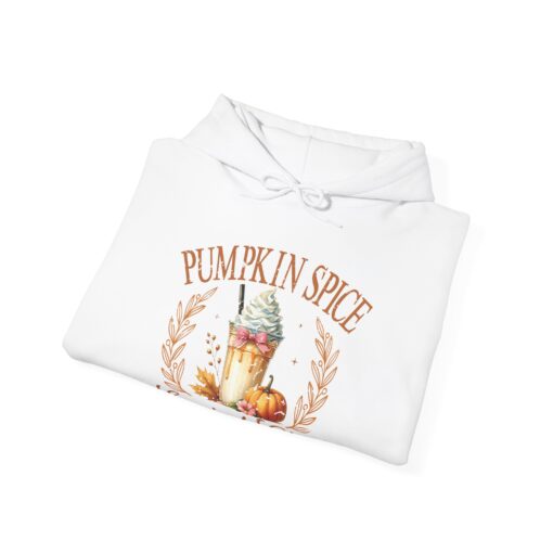 Pumpkin Spice Hooded Sweatshirt - Image 4