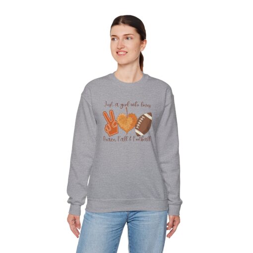 Peace Fall & Football Sweatshirt - Image 52