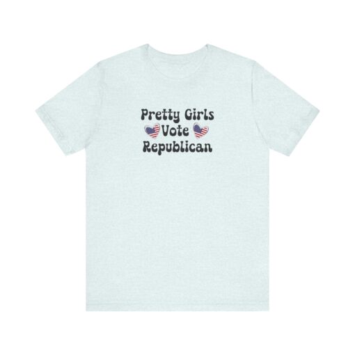 Pretty Girls Vote Republican Tee - Image 39