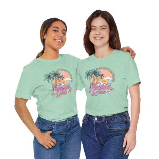 Florida Girls Palm Trees Graphic Tee - Image 172