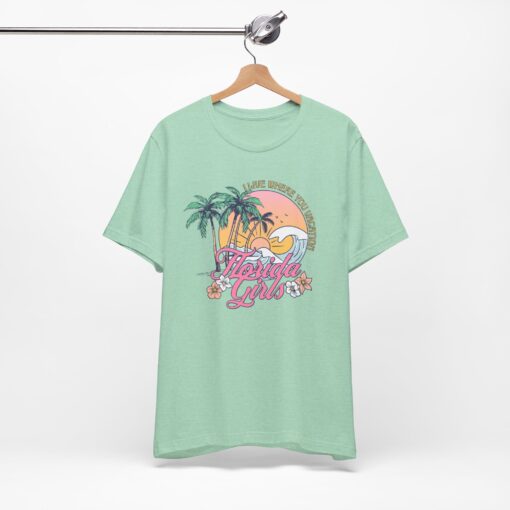 Florida Girls Palm Trees Graphic Tee - Image 152